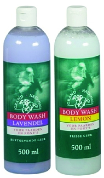 Products for a refreshing bodywash in horses