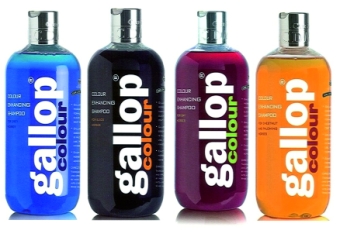 Color shampoos for horses