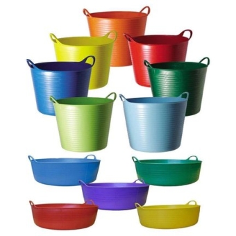 Flexible buckets and trugs