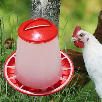 FEED AND WATERCONTAINERS FOR POULTRY