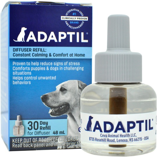 Adaptil Navulling 48ml. Navulling voor de Adaptil Verdamper. tegen stress bij honden.