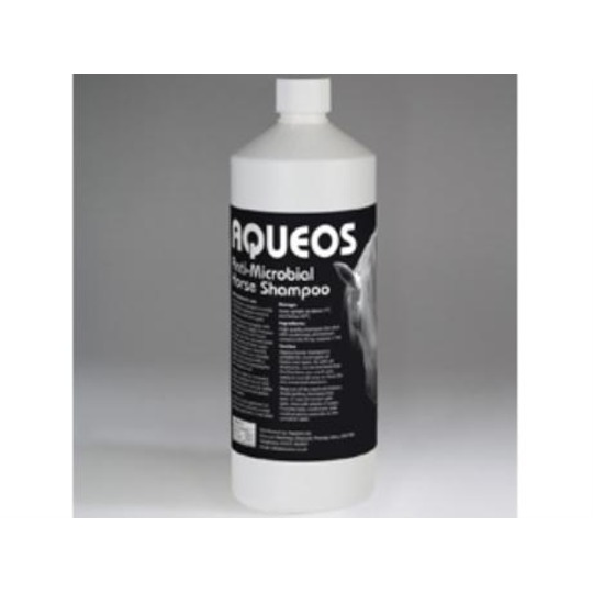 Aqueos Anti-Microbial Horse Shampoo ltr. Doodt bacteriën, schimmels & virussen incl. droes & ringwor