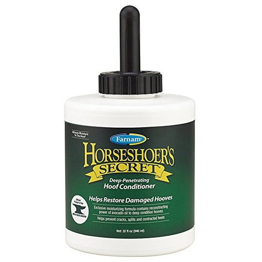 Farnam Horseshoer's Secret Hoof Conditioner 946ml. Avocado- & laurierolie voor herstel van scheuren