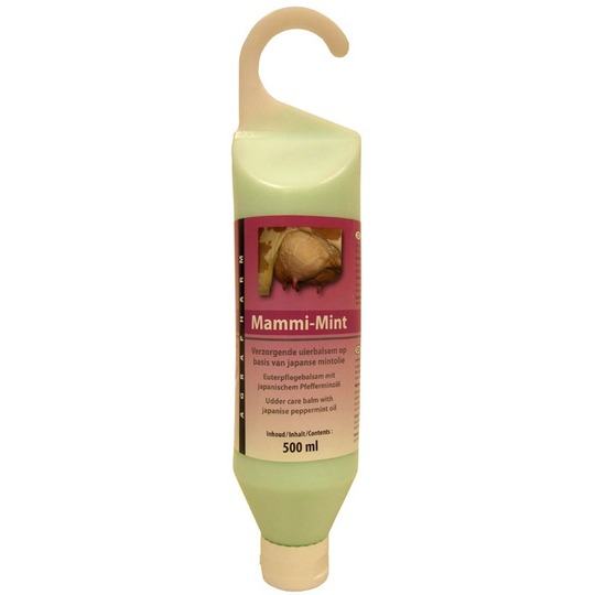 Mammi-Mint Udder Ointment. Activates and nourishes the skin, analgesic.