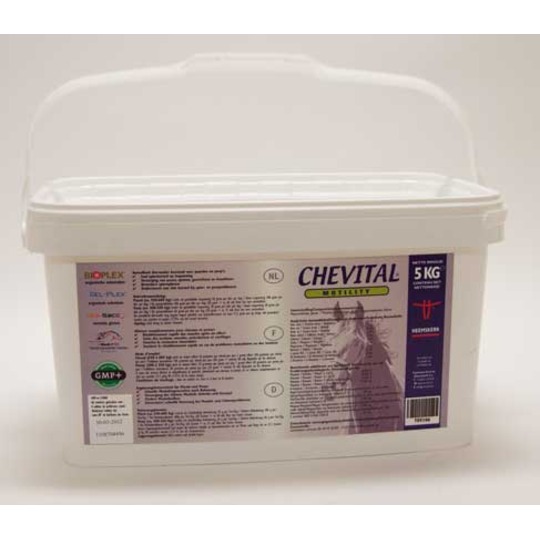 Chevital Motility 5 kg. Supplement met yea-sacc 1026 voor sportpaarden.