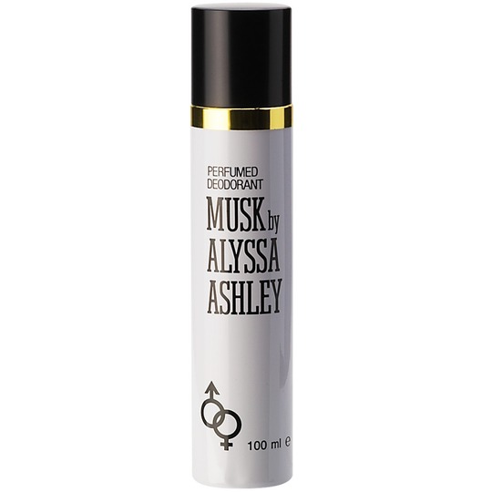 Alyssa Ashley Musk Deo Spray 100ml. Potente, sensuale Deodorante Spray.