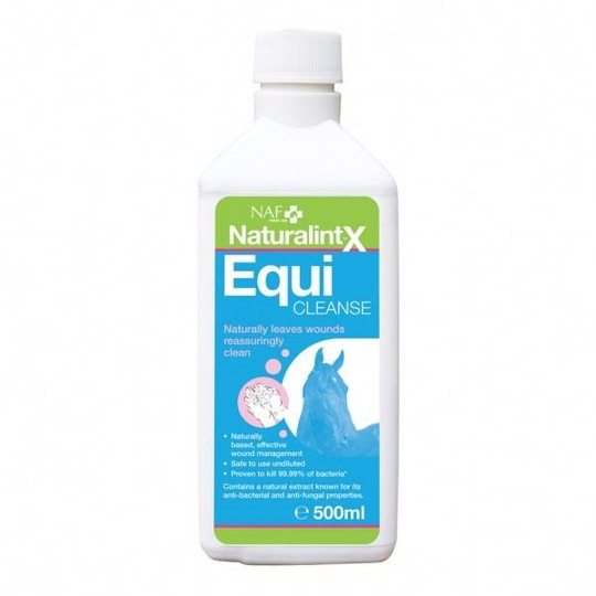 NAF Naturalintx equicleanse 500ml. Effectieve, natuurlijke wondbehandeling & reiniging.