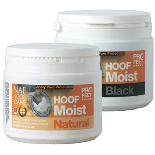 NAF Pro Feet Hoof Moist NATURAL 500gr.. Feuchtigkeitsspendendes Hufgel mit Teebaumöl.