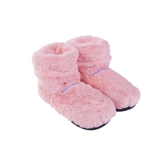 Slippies Boots Pantoufles Rosa taille 36-41. Chaussons à réchauffer au micro-ondes.