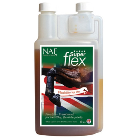 NAF Superflex 5 Star Vloeibaar. Formule voor het gewrichtskraakbeen en de gewrichtsvloeistof.
