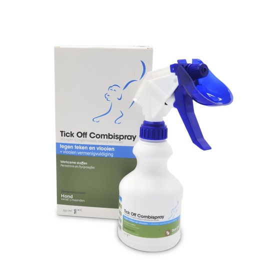 Emax Tick Off Combispray 250ml. Para el control de pulgas y garrapatas su perro.