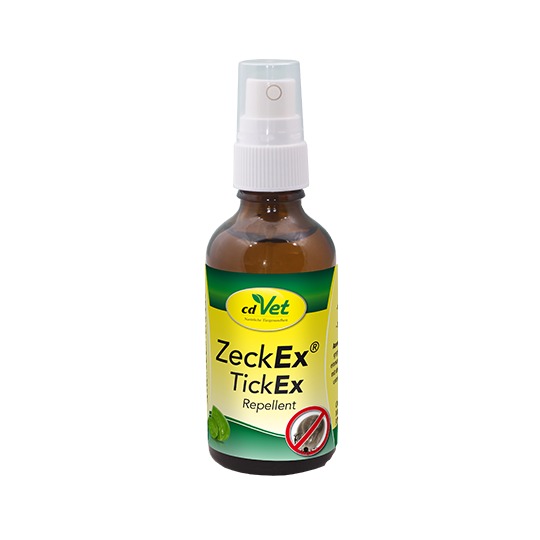 cdVet ZeckeX Spray. Zeer effectieve tekenafstotende spray met lange werkingsduur.