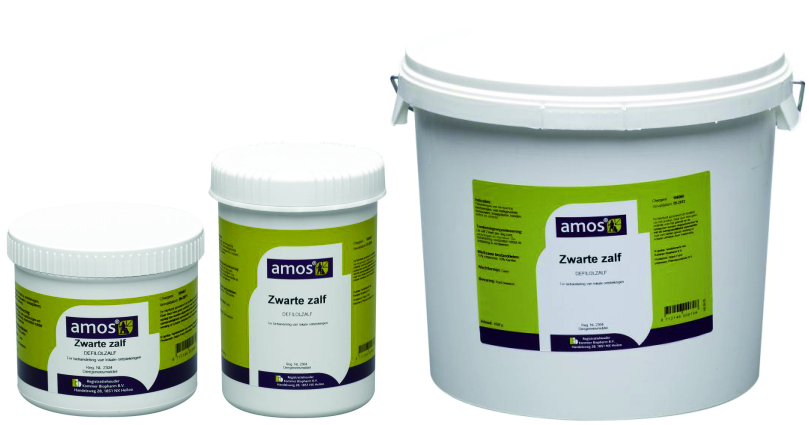 Amos Defilol Black Ointment. In strangles, local inflammations and ulcers.