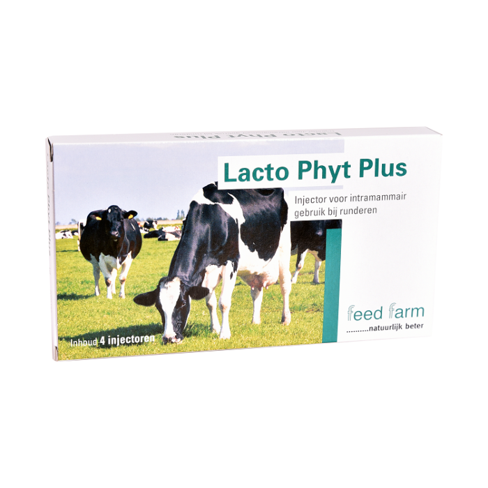 Feed Farm Lacto Phyt Plus Injectoren.   Para prevenir la mastitis durante el período seco.