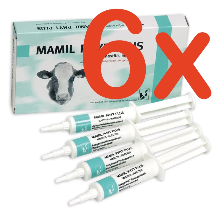 Feed Farm Mamil Phyt Plus Mastitis Inyectores. Para combatir y prevenir las infecciones de ubre.