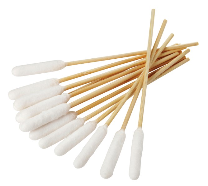 BambooStick Cotton Buds for dogs 30 pieces.
