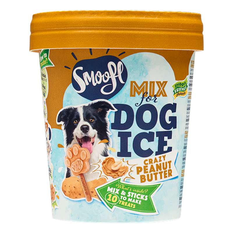 Smoofl Ice Mix Dog ice cream.