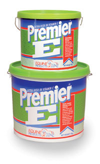 Equine Products Premier E. 1.5kg. For healthy muscle building, fertility and top performance.