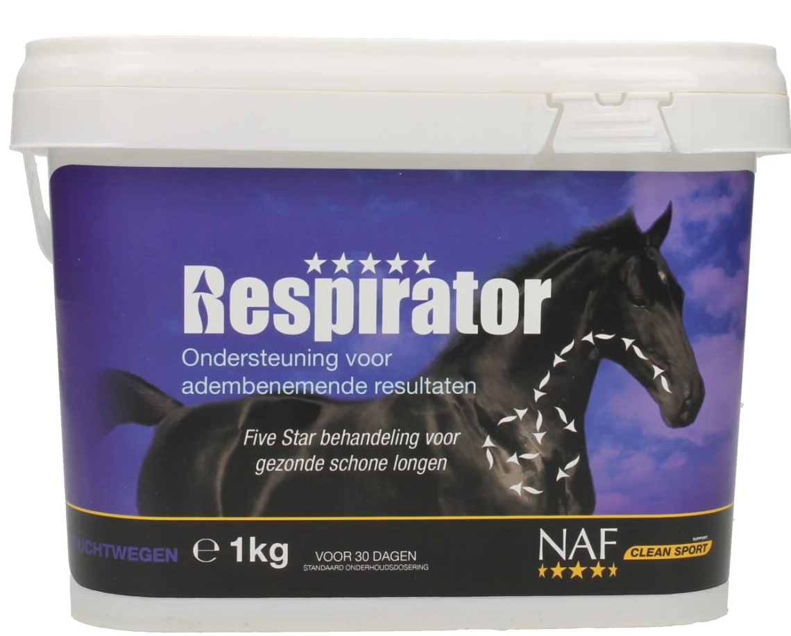 NAF Respirator 5 Star. Forte formule concentrée pour le système respiratoire