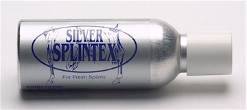 Splintex SILVER + Brocha 30ml. Formulado para su uso en férulas frescas.