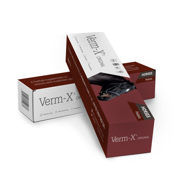 Verm-X GRAINE pour chevaux. Contrôle naturel des parasites internes.