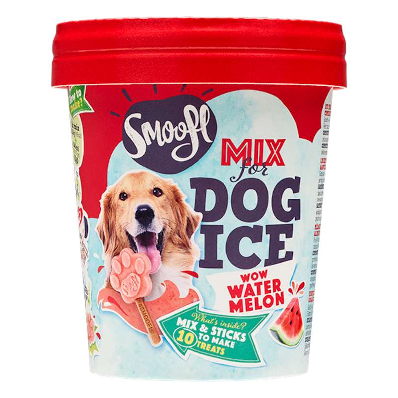Smoofl Ice Mix Dog ice cream.