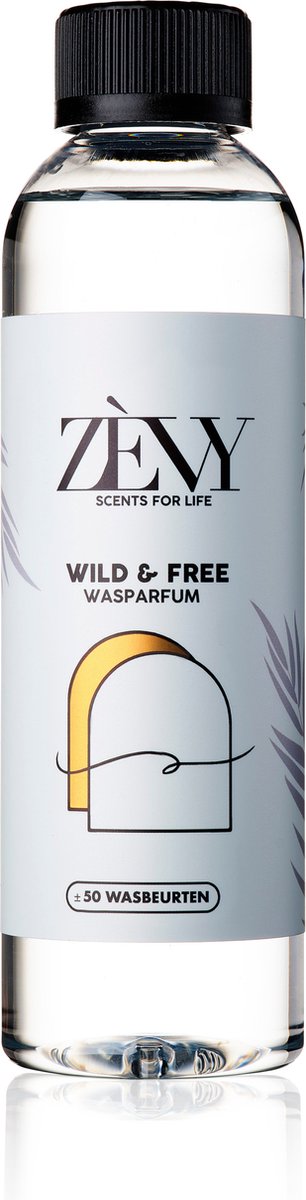 Zèvy Wild & Free perfume de lavandería 250ml.  Aroma fresco para 100 lavados. 100% Eau de parfum.