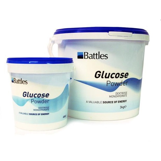 Battles Glucose Powder An energy source for all livestock. 