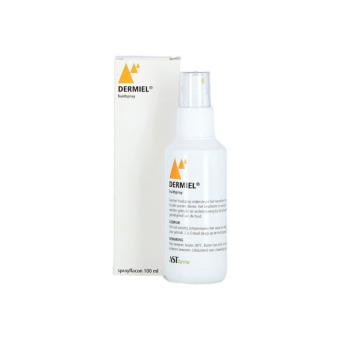 ASTfarma Dermiel Spray pour la peau 100ml. --- Favorise la cicatrisation de la peau chez tous les types d'animaux.