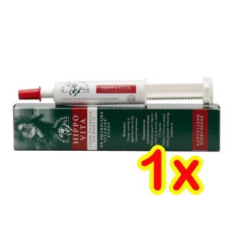 Pasta vitaminica Grand National Hippovita 25gr. --- Pasta vitaminica a forma di iniettore.