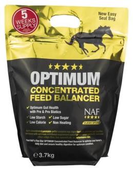 NAF Optimum Feed Balancer.   Geconcentreerde Balans Voeding verbetert de dagelijkse voeding van elk paard.