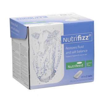 Nutrifizz Bruistablet 42 x 1 tablet.   Garandeert een juiste vocht- en mineralenbalans.