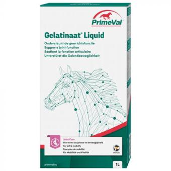 Primeval Gelatinate Flüssig Pferd 1ltr. --- Zur Unterstützung der Gelenkfunktion mit hoher Absorption in den Körper.