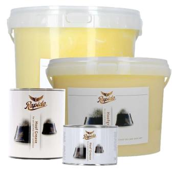 Rapide Grasso per zoccoli / Grasso per zoccoli. --- A base di oli minerali naturali, alloro e vaselina.