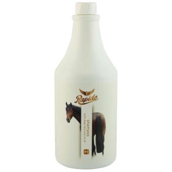 Champú Rapide 1Ltr. --- El valor PH se adapta a la acidez de la piel del caballo, seguro para la flora cutánea natural de la capa protectora de su caballo.