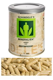 Schindele's Minerals CAPSULES. --- 100% natural, nature-composed, volcanic clay powder with trace elements and minerals.