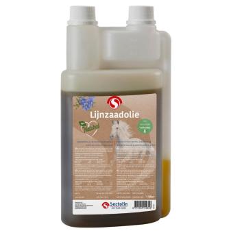Sectolin Aceite de linaza.   Para un buen equilibrio en ácidos grasos omega-3 y omega-6, en 1 litro, 2,5 litros y 5 litros.