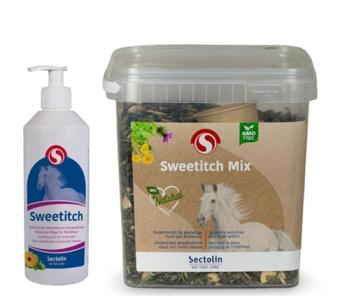 Sectolin Sweetitch Mix 900gr. --- Herbal mix against sweet itch for the summer months, for resistance and healthy skin.