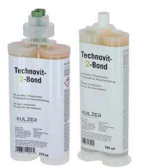 Technovit-2-Bond pegamento para garras  --- Un pegamento de 2 componentes de secado rápido para 10 tratamientos.