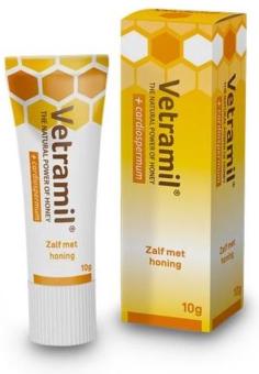 Productos Vetramil Miel --- Para el cuidado de heridas y de la piel de perros, caballos y otros animales.