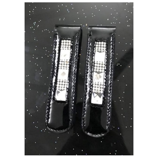 Showtime Clips de bottes Zsa Zsa 2pcs. Bling bling pour vos bottes d'équitation.