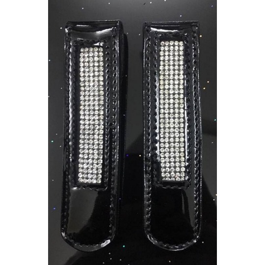 Showtime Pinzas para botas Queen 2pz. Bling bling para tus botas de montar a caballo.