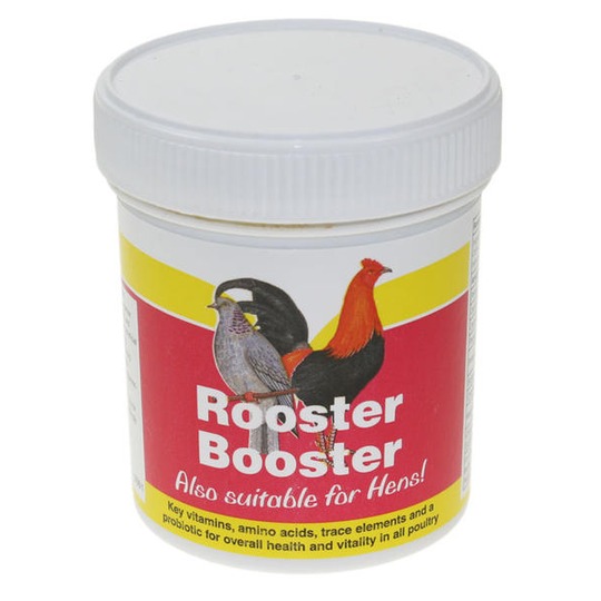 Battles Rooster Booster 125gr. Opkikker supplement voor hanen en hennen.