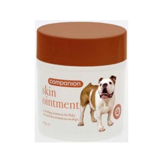Companion Skin Ointment 125gr. Voor honden met een droge huid of irritaties en jeuk.