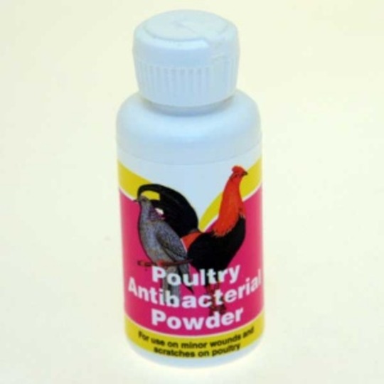 Battles Poudre Antibactérienne de Volaille 20gr. Préparation efficace antibactérien pour blessures.