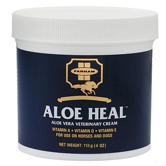 Farnam Aloe Heal Cream 113gr. Crema veterinaria con Aloe Vera per i cavalli e cani.