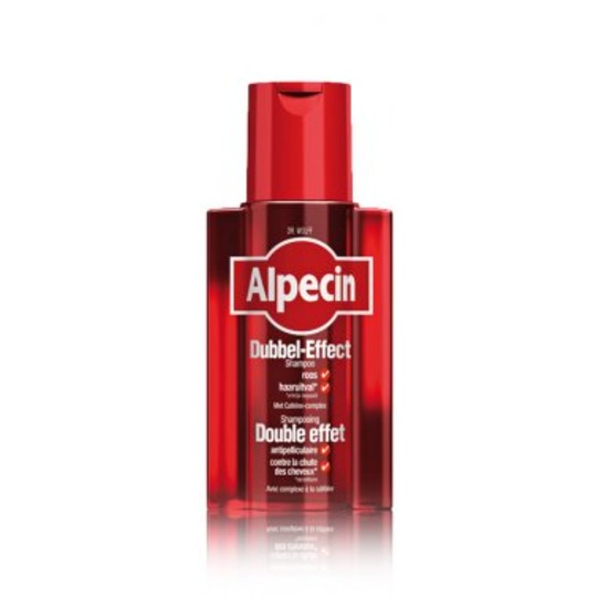 Alpecin Dubbel-Effect 200ml. Tegen roos en erfelijk bepaalde haaruitval.