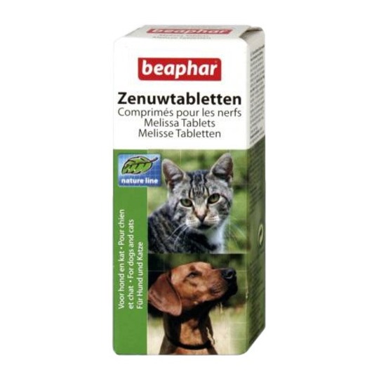 Beaphar Nerven Tabletten 20st. Zum beruhigen von Hunden und Katzen.