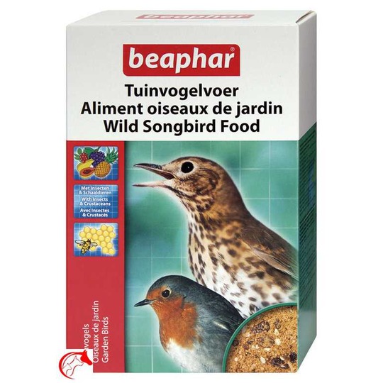 Beaphar Tuinvogelvoer 1 kilo. Voer voor tuinvogels als vinken, merels, zanglijsters, mezen etc.