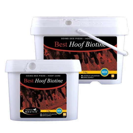 Horse Master Best Hoof Biotin. Brokjes voor gezonde hoeven, met Yea-sacc !!!